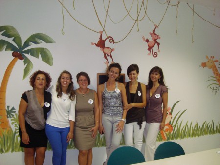 da sinistra a destra: R.Vita - L.Gelosi - M.Rizzieri - G.Ferretti - S.Fonzi - M.Novella